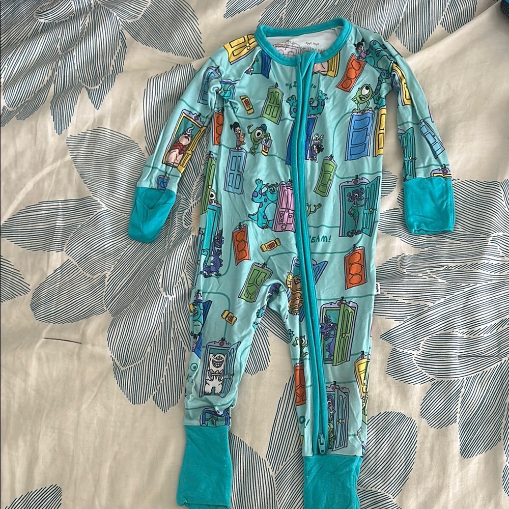 Little Sleepies Monsters Inc Zippy 3-6mo